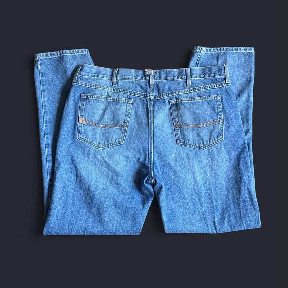 Ariat Jeans 40x34 Relaxed Bootcut Blue Denim Pants